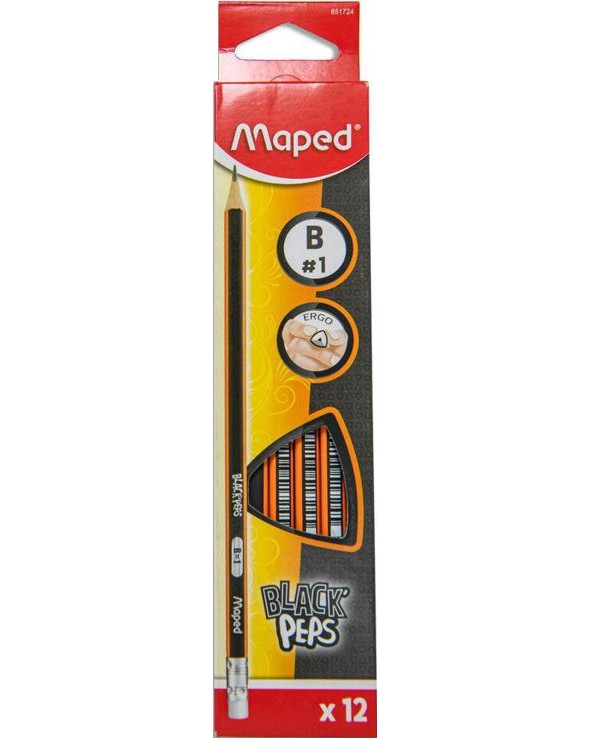   B Maped - 12      Black'Peps - 