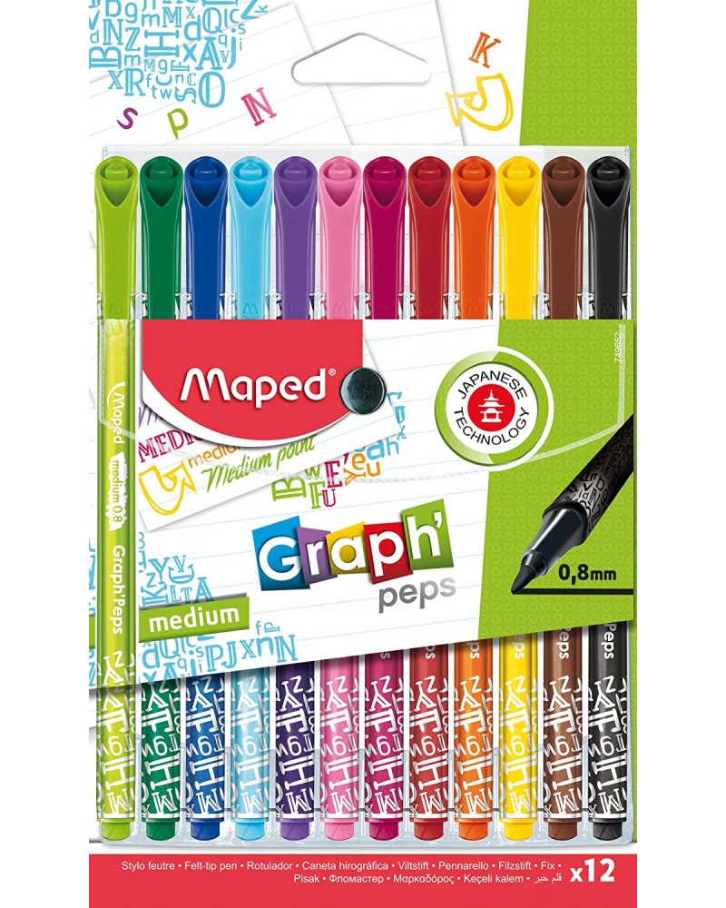 ������ ���������� Maped - 12 ����� �� ������� Graph' Peps - 