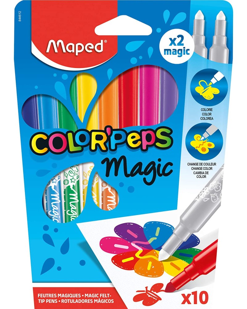   Maped Magic - 10    Color' Peps - 