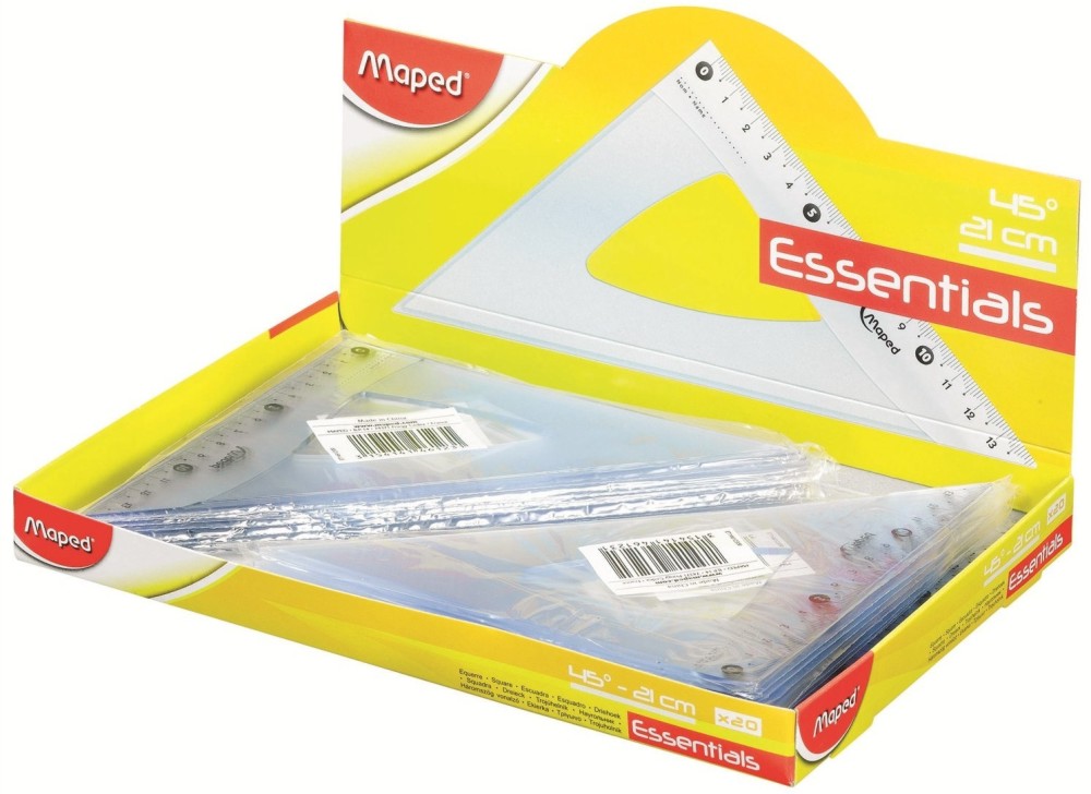 Триъгълници Maped Триъгълници Maped - 20 броя от серията Essentials -