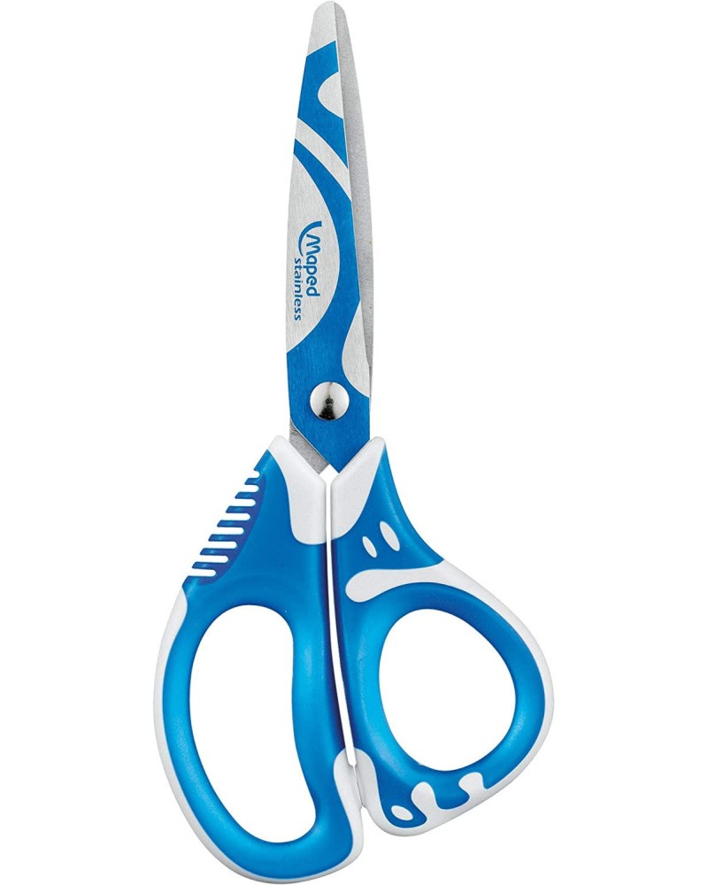 Детска ножица Maped Детска ножица Maped - 13 cm, за дясна ръка от серията Zenoa Fit -