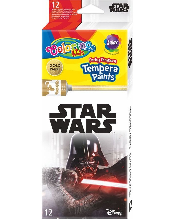 �������� ��� Colorino Kids - 12 ����� x 12 ml �� ���� Star Wars - 
