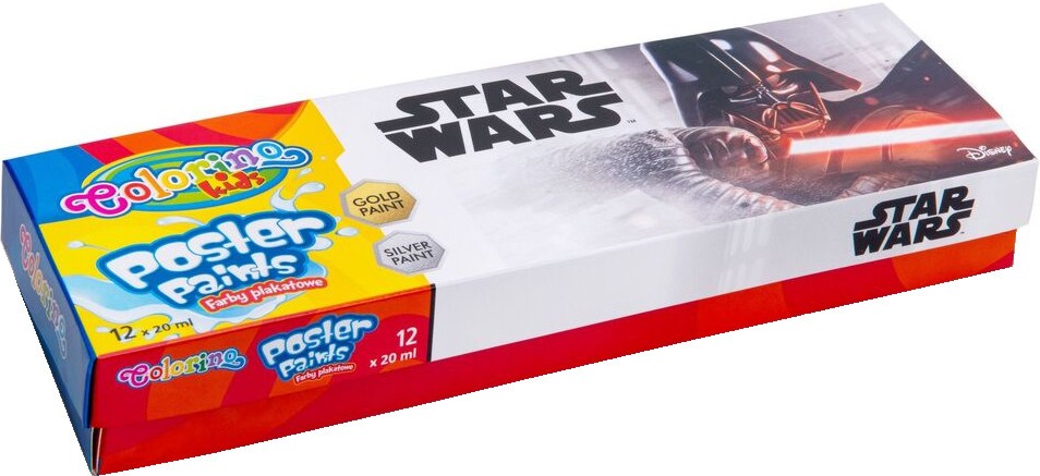 �������� ��� Colorino Kids - 12 ����� x 20 ml �� ���� Star Wars - 