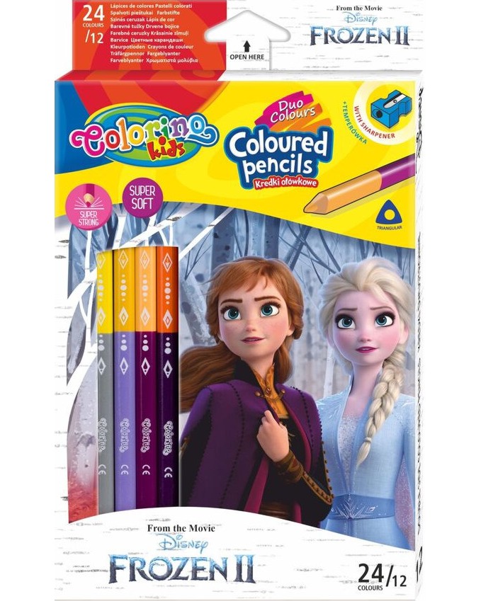 ���������� ������ ������ Colorino Kids Super Soft - 12 ���� � 24 ����� � �������� �� ���� ������������ �������� - 