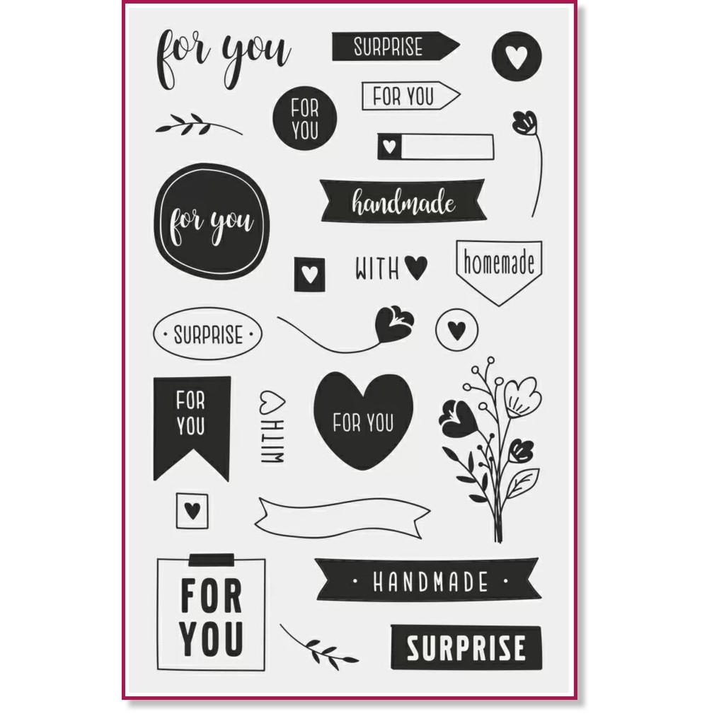    Heyda For You - 10 x 19 cm    - 