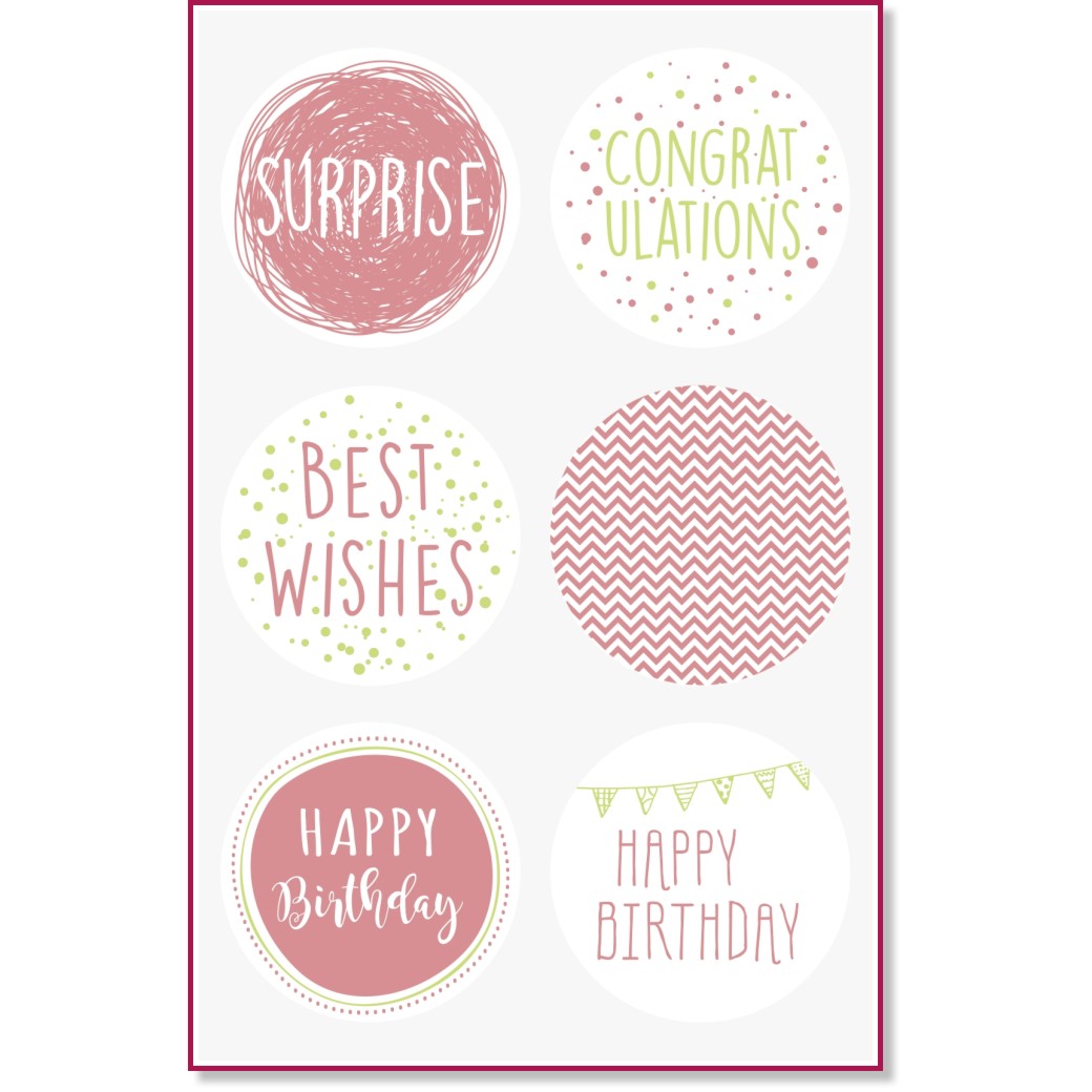    Heyda Birthday - 24   ø 4 cm - 