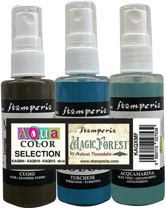    Stamperia - 3  x 60 ml   Magic Forest - 