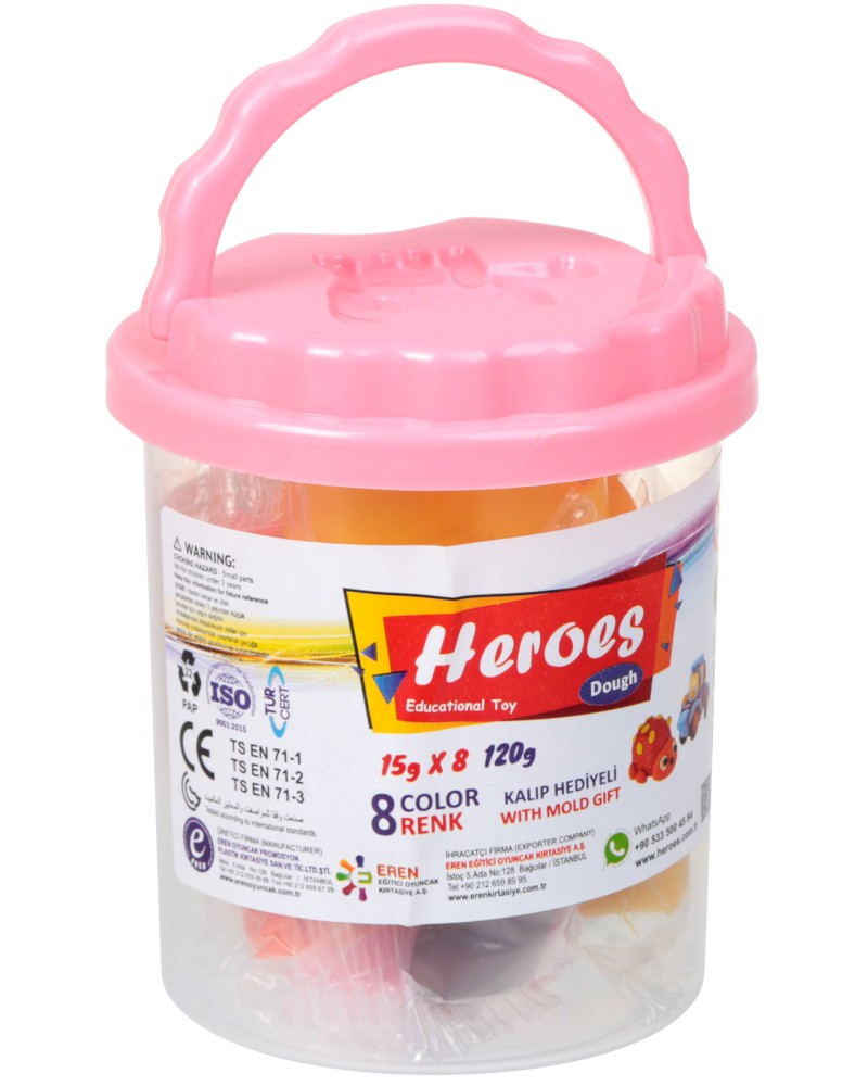  Heroes Dough - 8  x 15 g - 