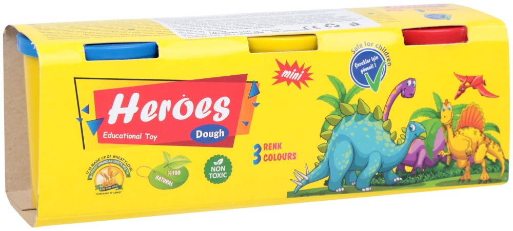  Heroes Dough Mini - 3  x 40 g - 