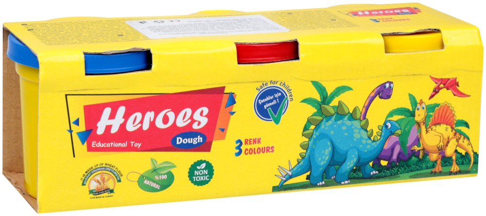  Heroes Dough - 3  x 100 g - 