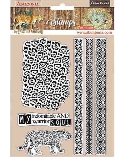 ������ ������ Stamperia - ���������� ����� - 14 x 18 cm �� ������� Amazonia - 