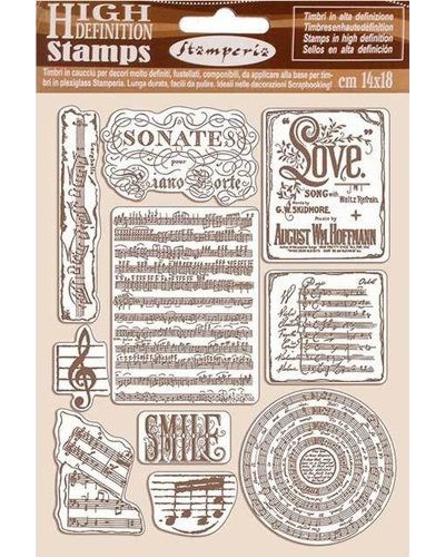   Stamperia -  - 14 x 18 cm   Passion - 