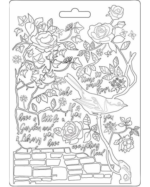 ���������� ����� �� ���������� Stamperia - ����� - 14.8 x 21 cm - 