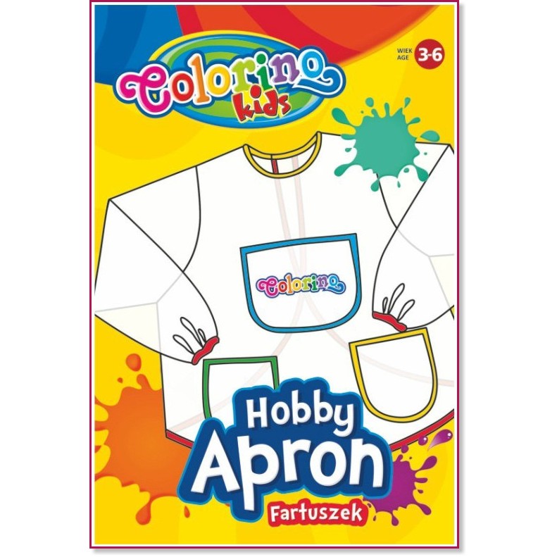 Детска престилка за рисуване Colorino Kids Детска престилка за рисуване Colorino Kids -