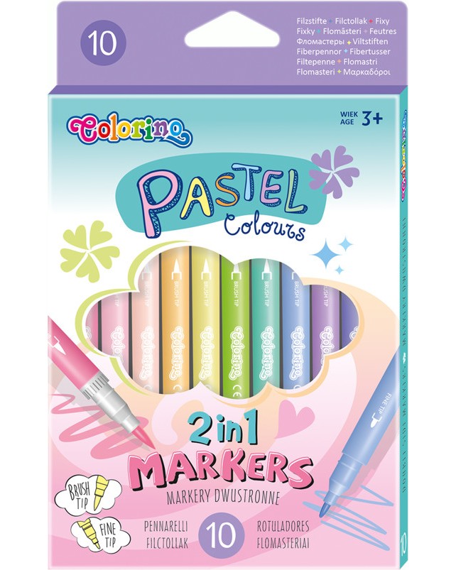   Colorino Kids - 10    Pastel - 