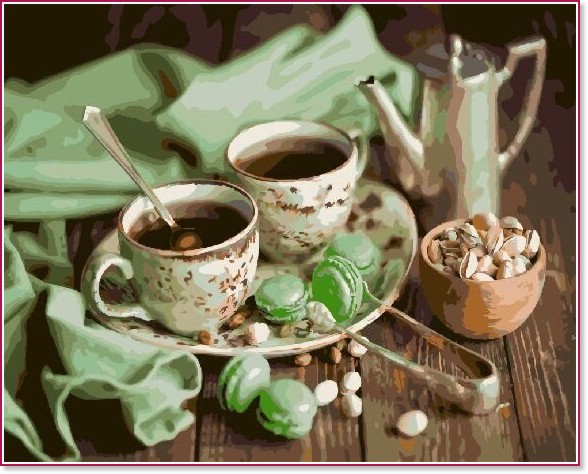 �������� �� ������ Gradientti Tea o'clock - 50 x 40 cm - 