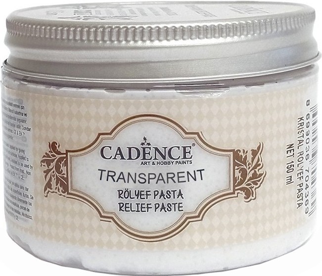 Прозрачна релефна паста CADENCE Прозрачна релефна паста CADENCE - 150 ml -