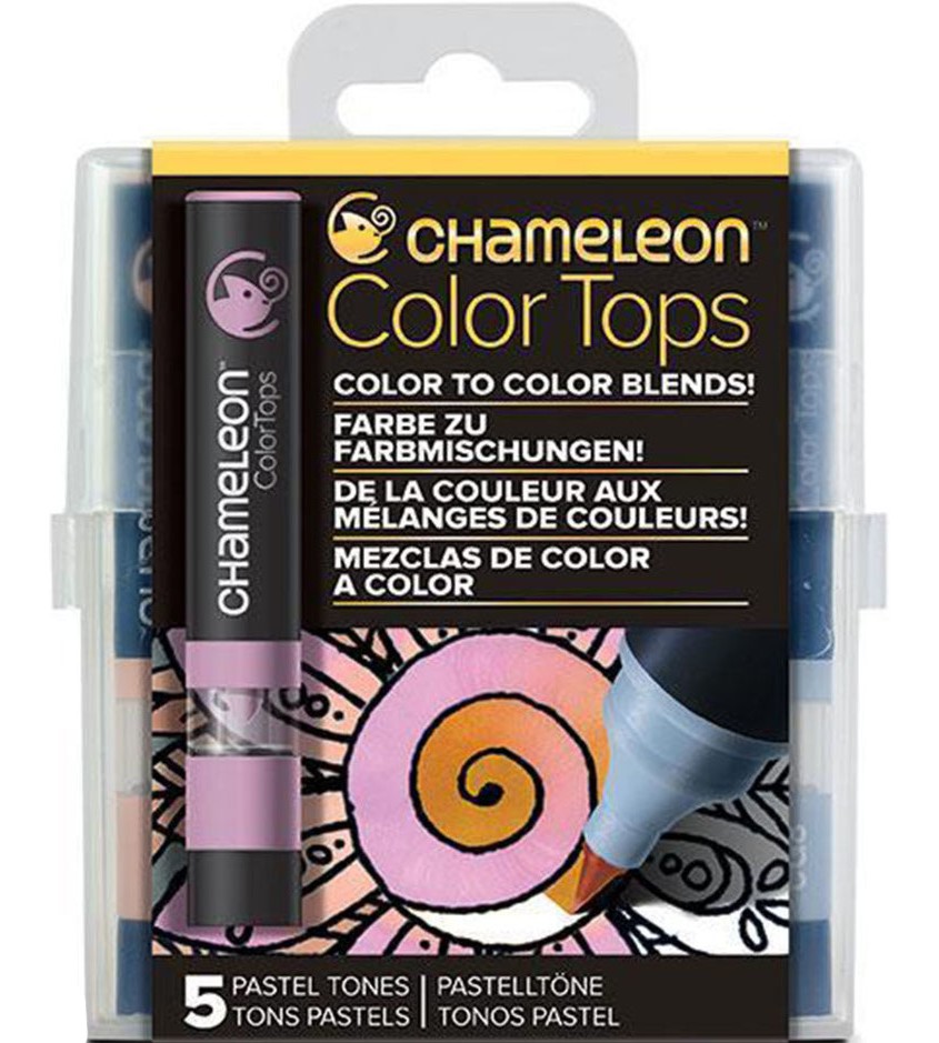 Смесители Chameleon Color Tops Pastel Tones Смесители Chameleon Color Tops Pastel Tones - 5 цвята -