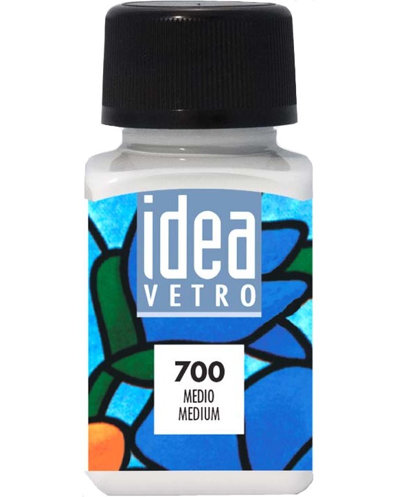 Медиум за бои за стъкло Maimeri Vetro Медиум за бои за стъкло Maimeri Vetro - 60 ml от серията Idea -