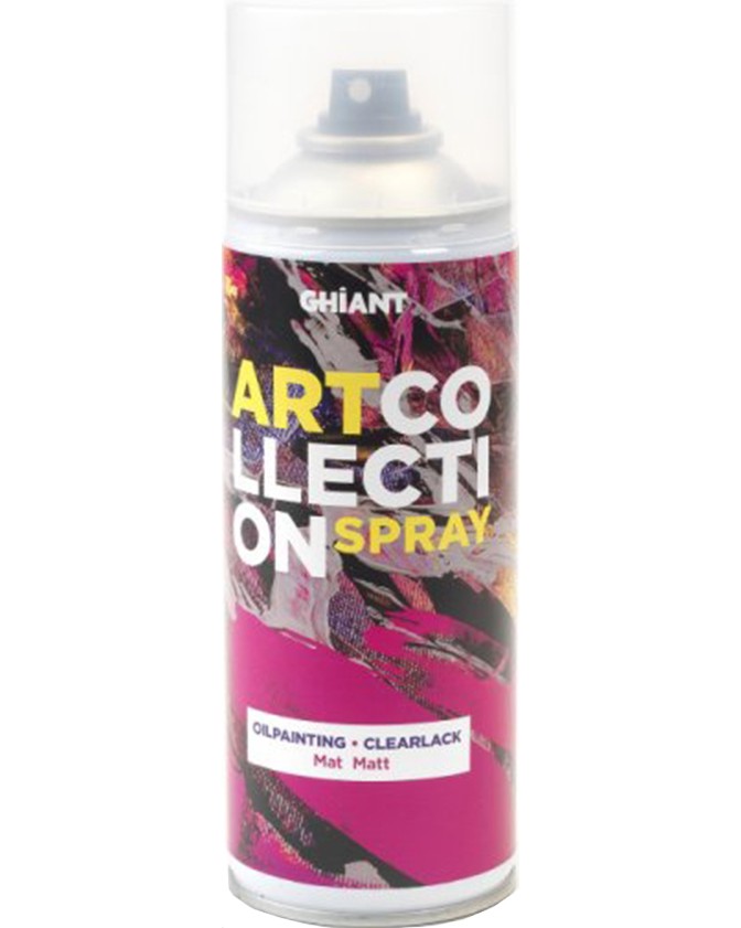 Спрей-лак с матов ефект Ghiant Art Colection Спрей-лак с матов ефект Ghiant Art Colection - 400 ml -