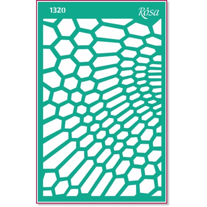   Rosa Crochet - 13 x 20 cm - 