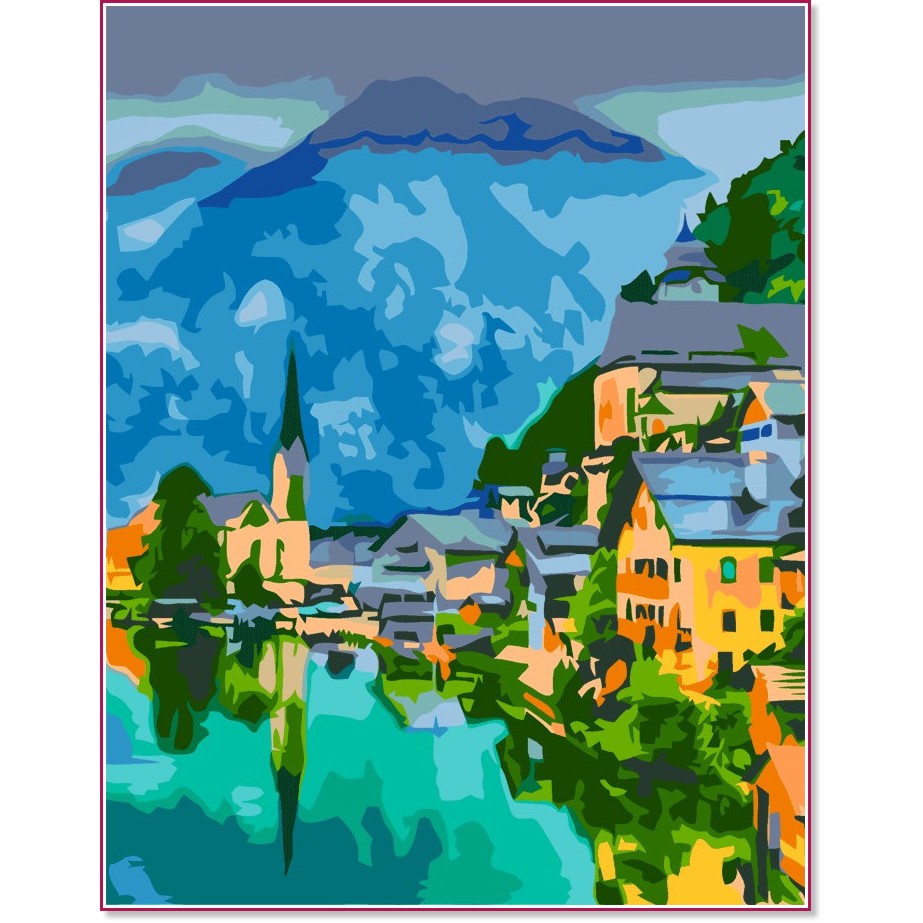 �������� �� ������ Rosa - ���� ���� ������� - 35 x 45 cm - 