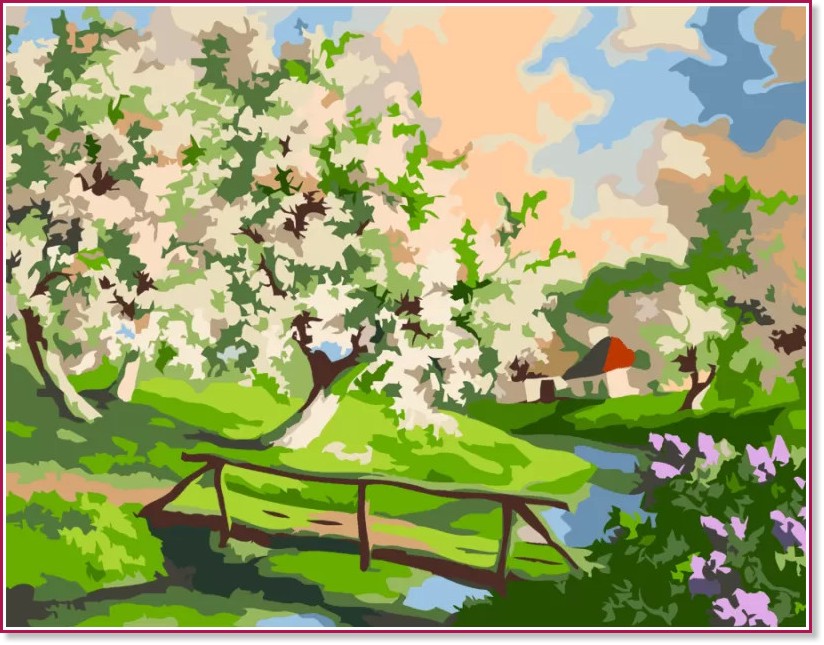 �������� �� ������ Rosa - ������ �� ���� -  45 x 35 cm - 