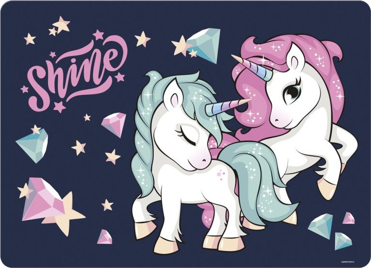 Подложка за бюро Derform Подложка за бюро Derform - 40 x 28.5 cm на тема Unicorn -