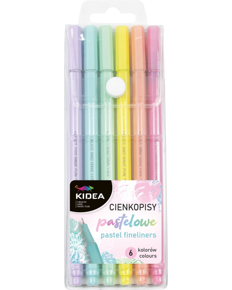 ������ ���������� Kidea Pastel - 6 ����� - 