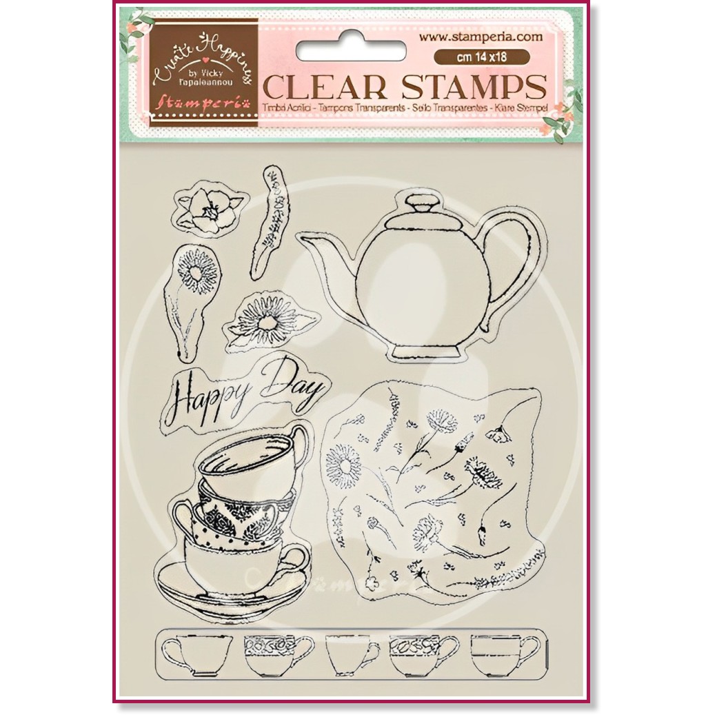  Stamperia -    - 14 x 18 cm   Welcome Home - 
