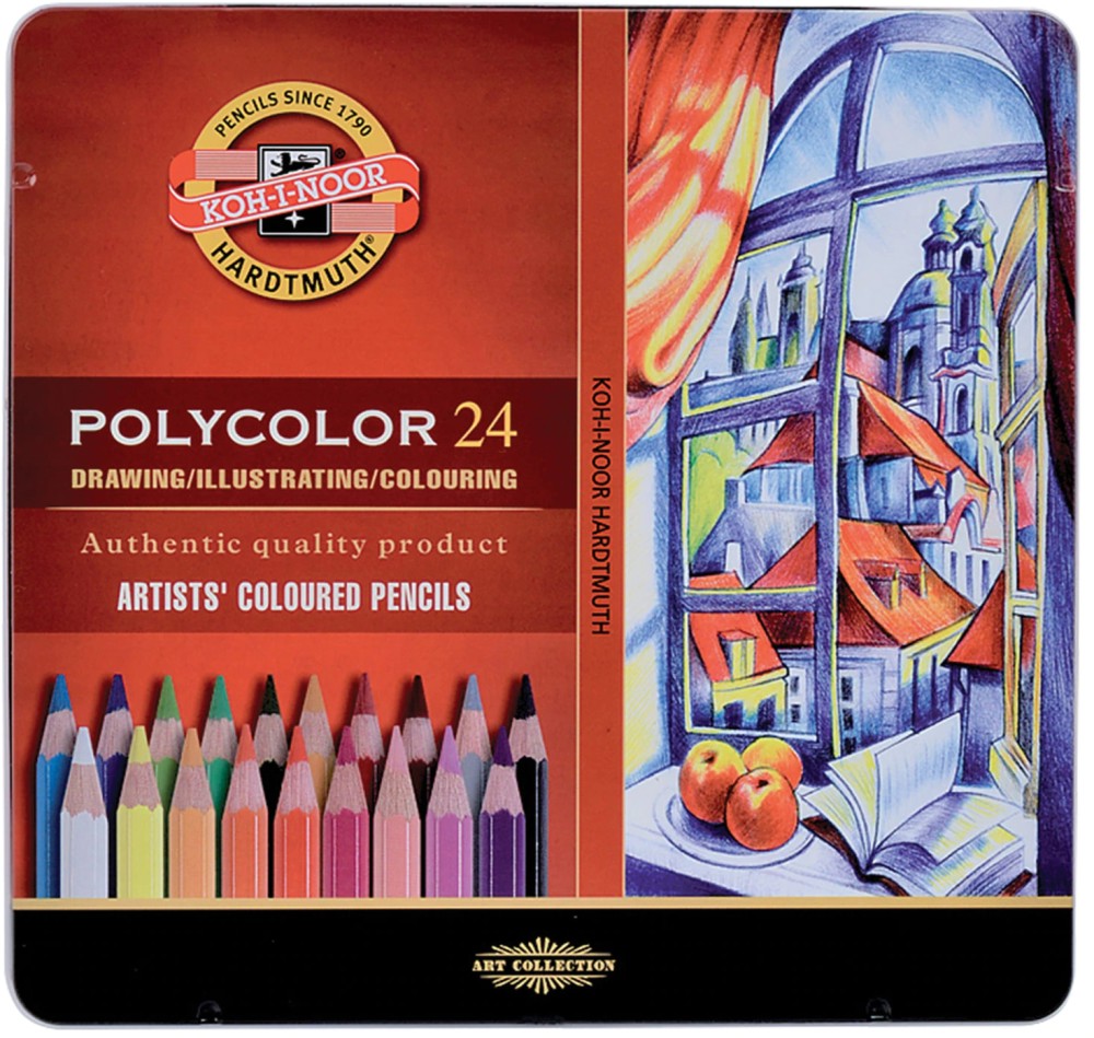   Koh-I-Noor Polycolor - 24   - 