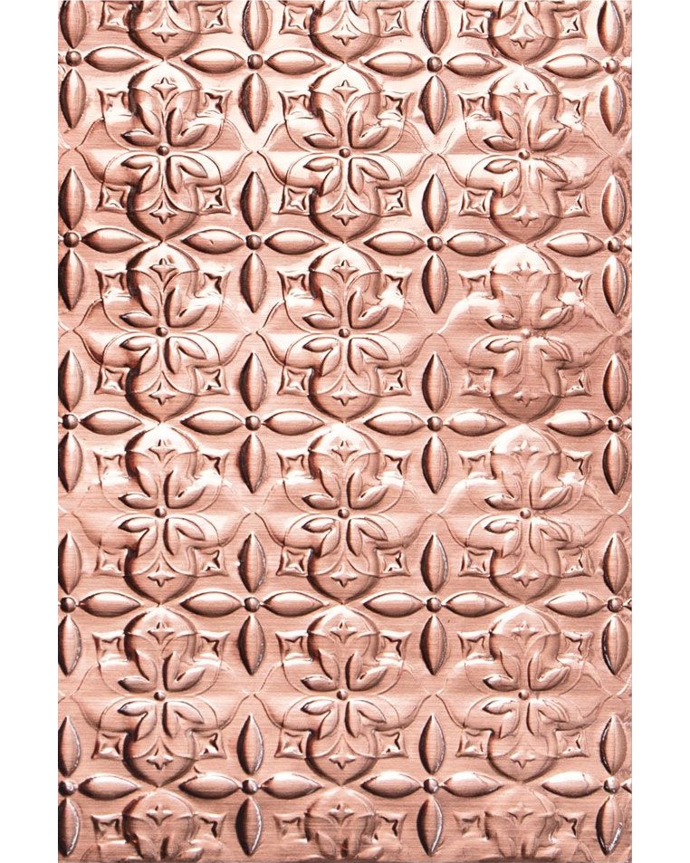 Папка за ембосинг с 3D ефект Sizzix Adorned Tile Папка за ембосинг с 3D ефект Sizzix Adorned Tile - За машина за изрязване и релеф -
