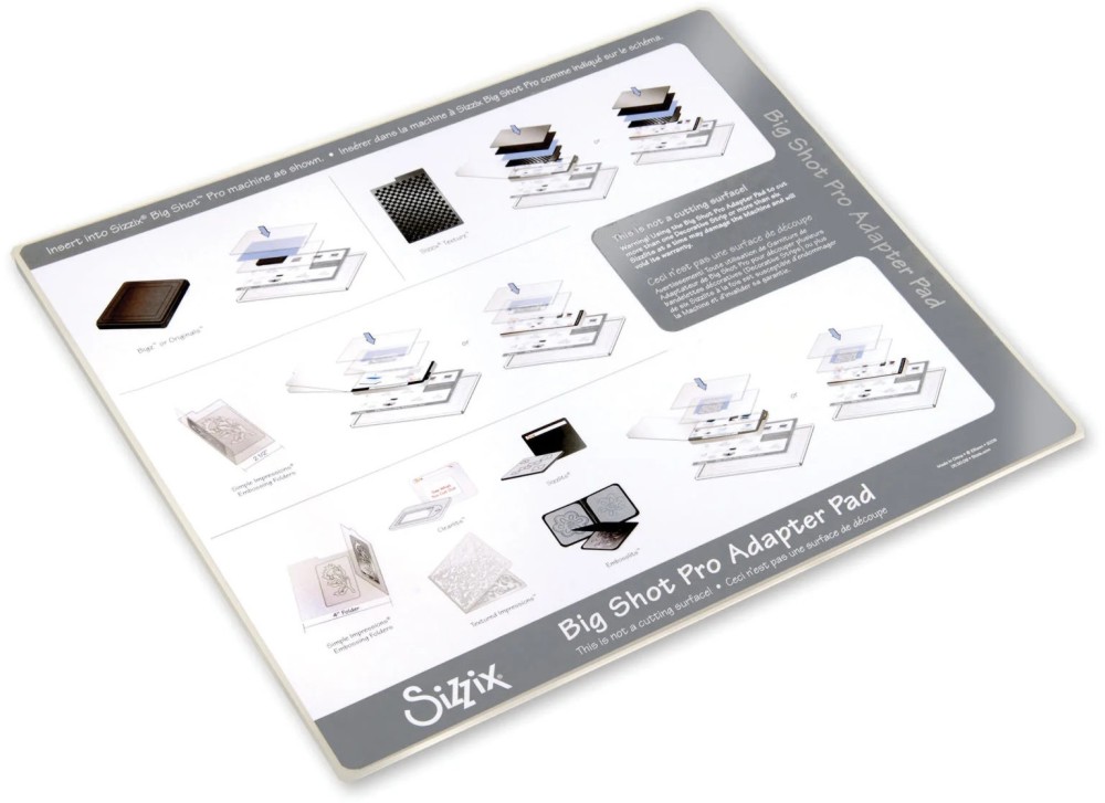 Адаптерна подложка Sizzix Адаптерна подложка Sizzix - 36.1 / 31.1 / 0.6 cm -