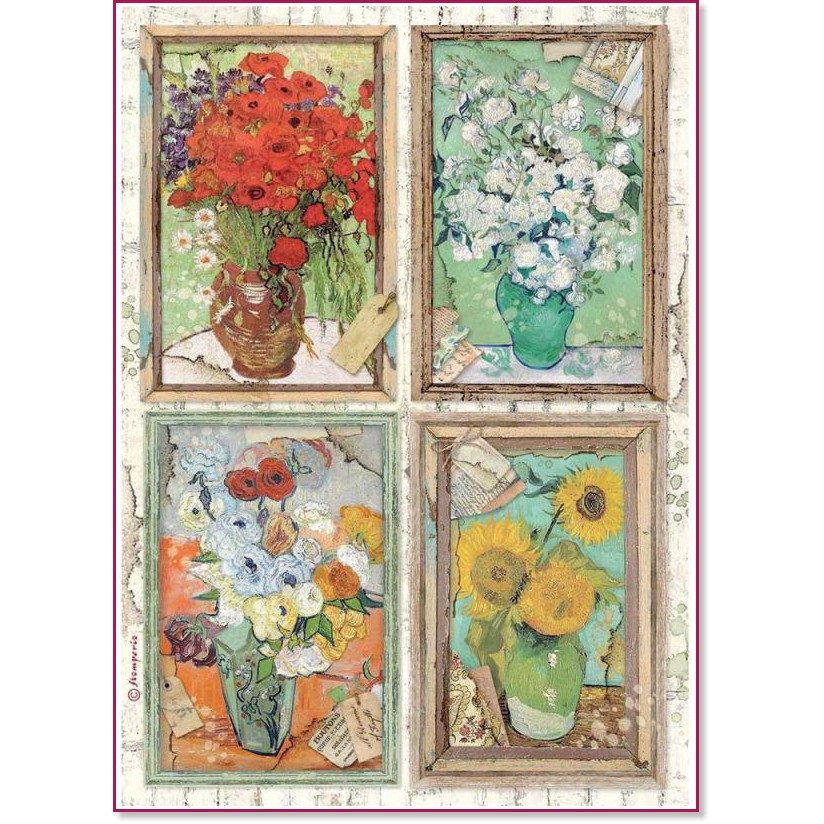   Stamperia -   - A4   Atelier des Arts - 