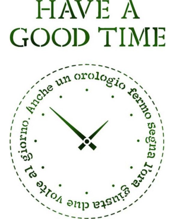 ������ Stamperia Have a good time - 21 x 29.7 cm - 