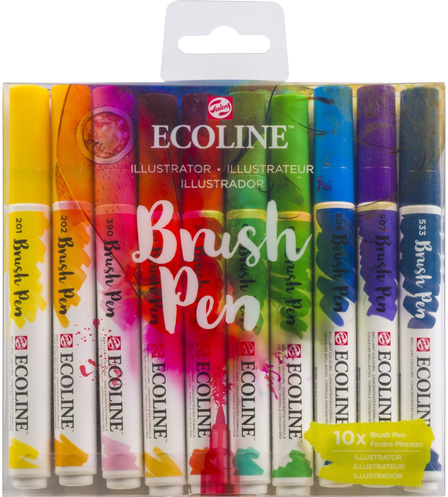   Royal Talens Illustrator - 10    Ecoline - 