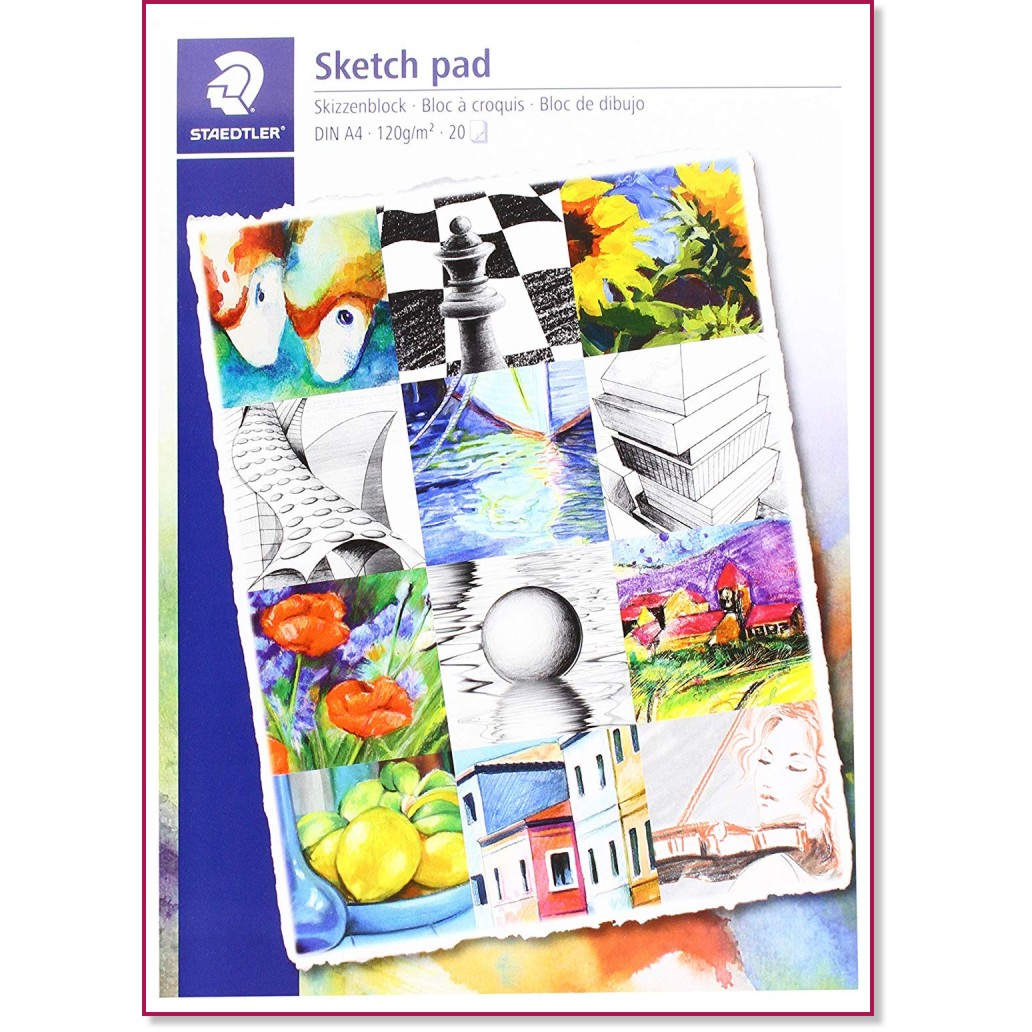 ������� Staedtler - 20 �����, A4, 120 g/m<sup>2</sup> - 