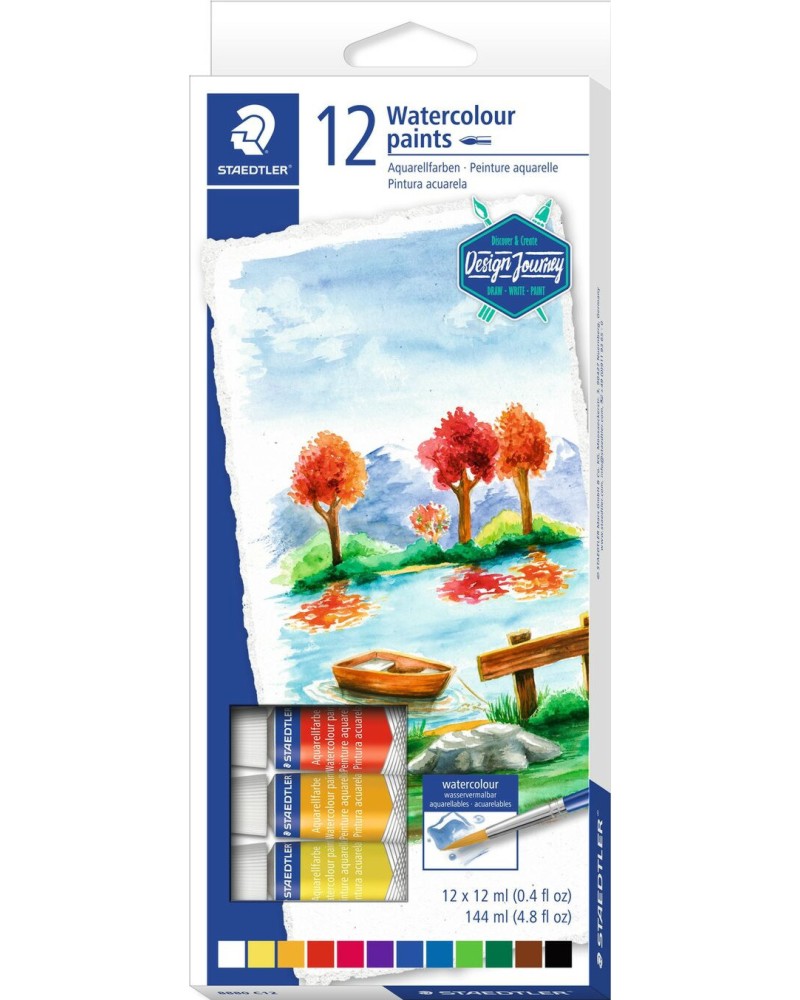   Staedtler - 12  24   12 ml   Design Journey - 