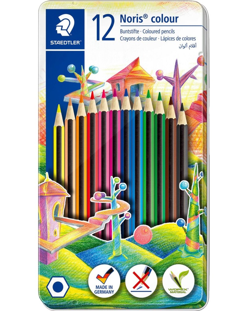 ������ ������ Staedtler Noris - 12, 24 ��� 36 ����� � ������� ����� - 