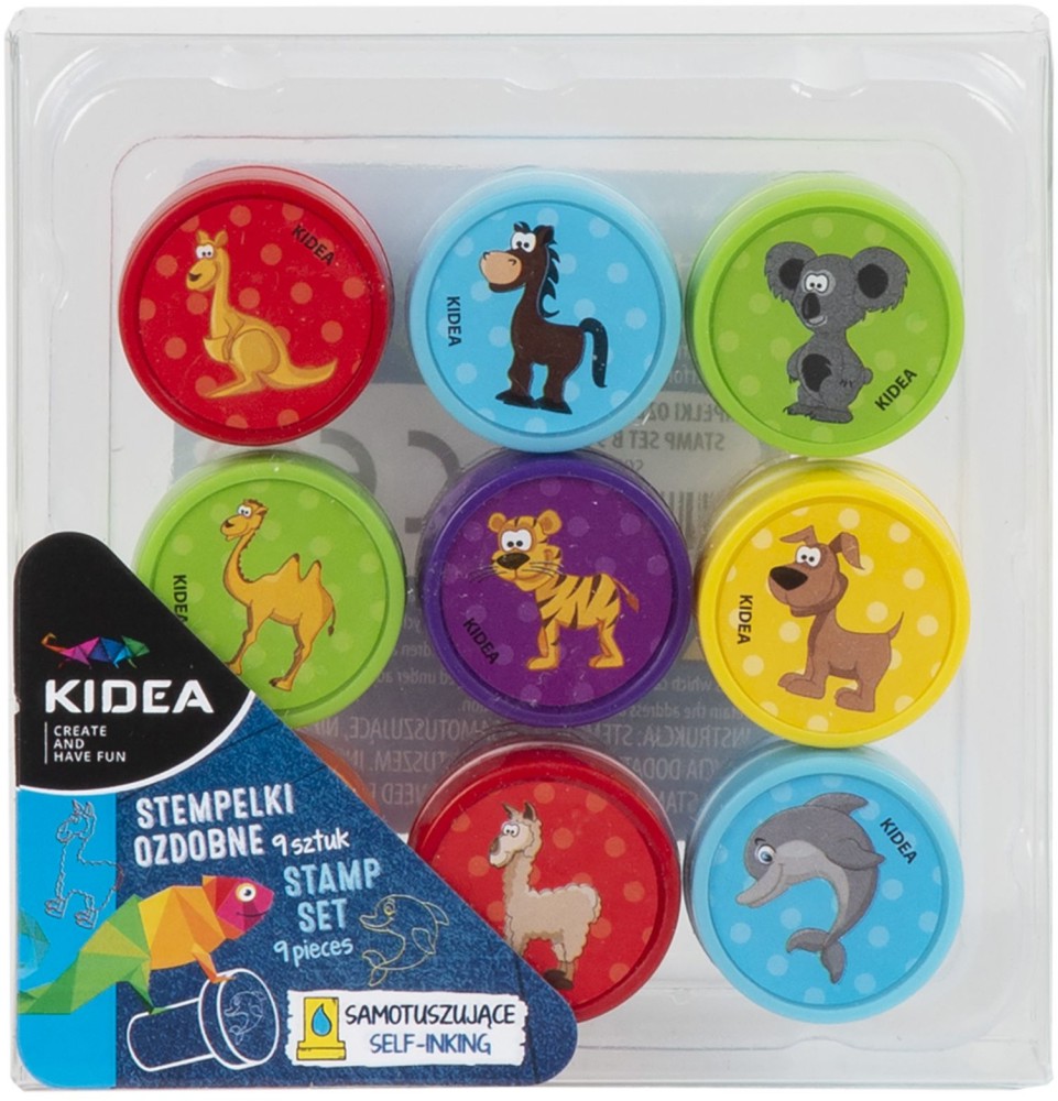 Печати Kidea - Животни Печати Kidea - Животни - 9 броя -