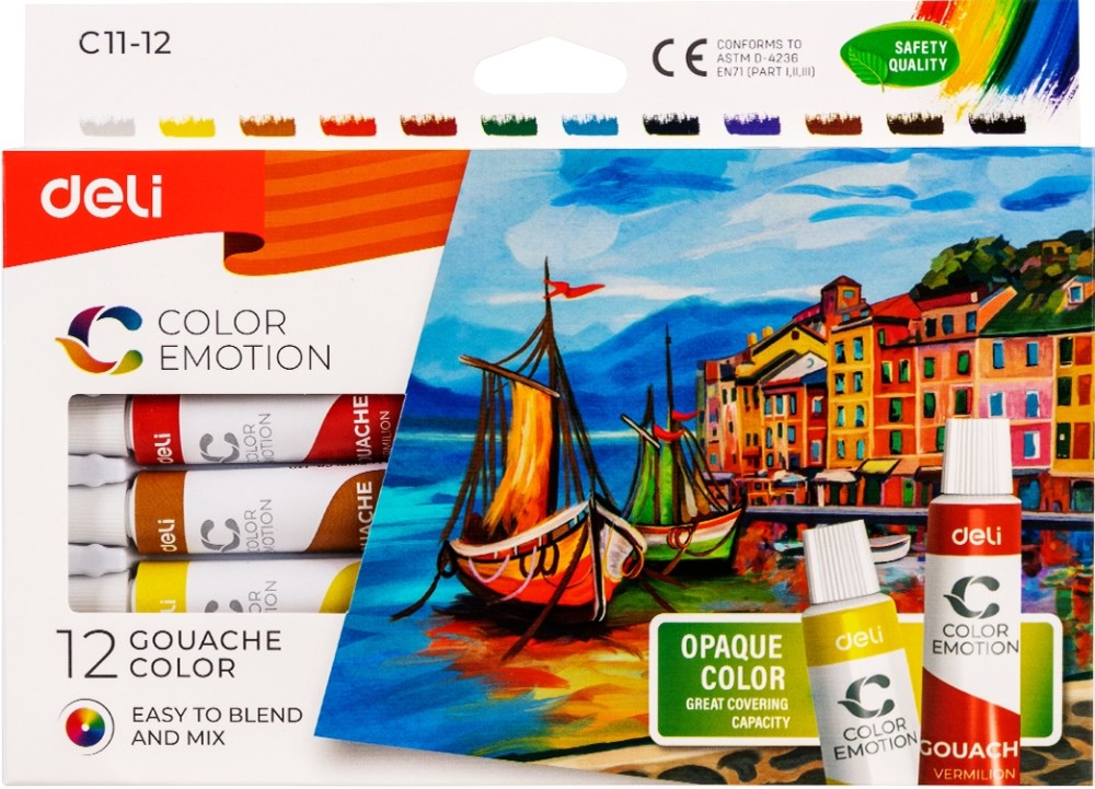 �������� ��� Deli - 12 ����� x 12 ml �� ������� Color Emotion - 