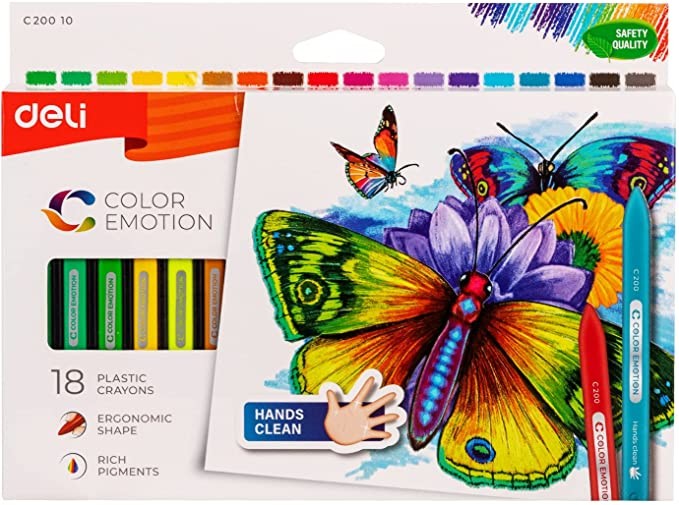 Пастели Deli Пастели Deli - 18 или 24 цвята от серията Color Emotion -