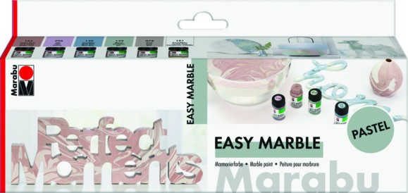      Marabu Easy marble - 6  x 15 ml - 
