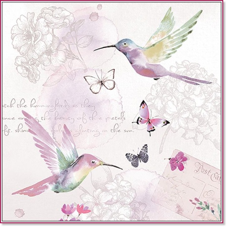    Ambiente Pale hummingbirds - 20  - 