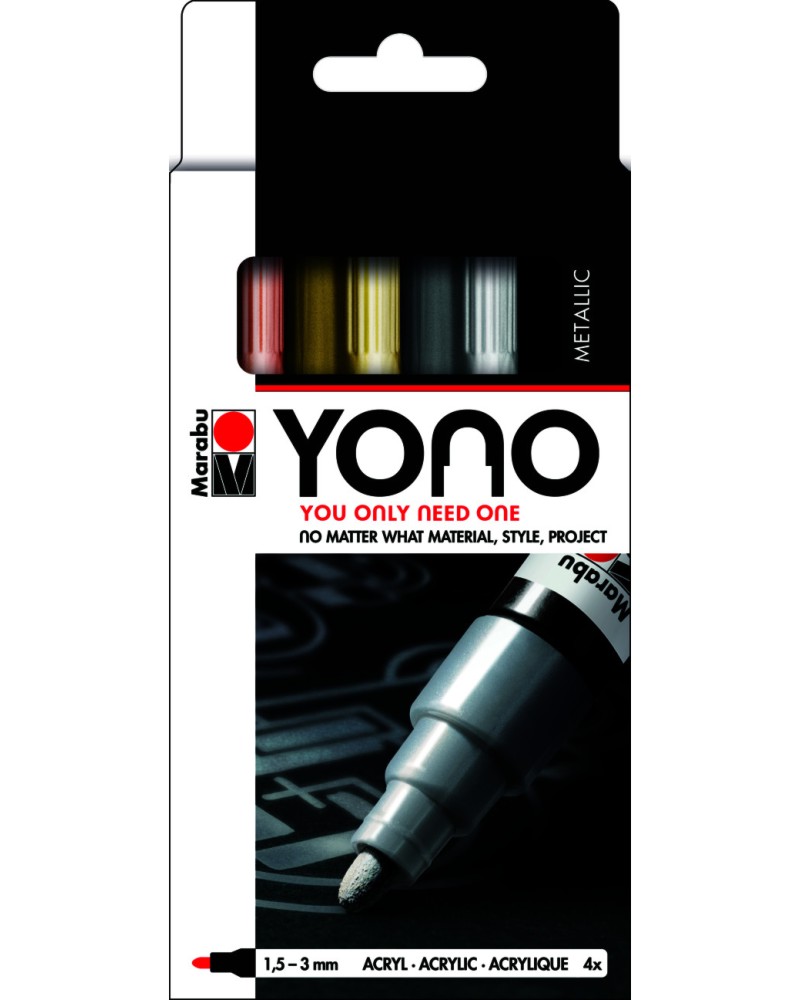 ������� ������� � ���� ���� Marabu - 4 ���������� ����� �� ������� YONO - 