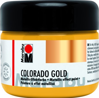 Боя с металиков ефект Marabu Боя с металиков ефект Marabu - 225 ml от серията Colorado Gold -