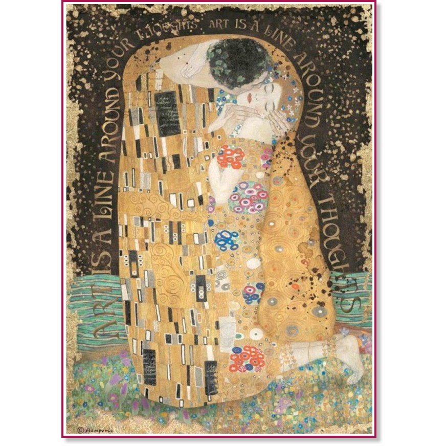   Stamperia -  - A4   KLIMT - 