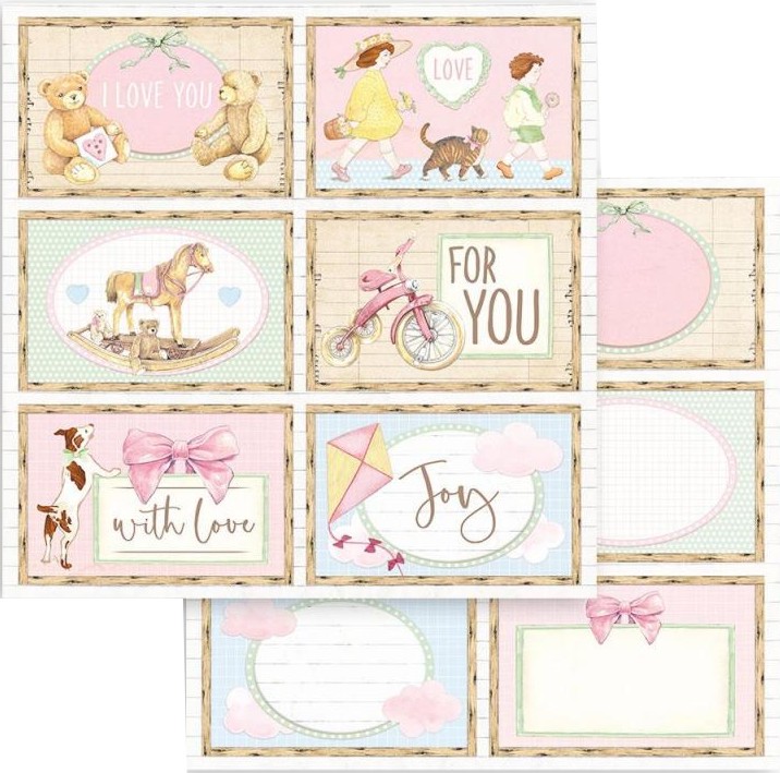    Stamperia -   - 30.5 x 30.5 cm   Daydream - 