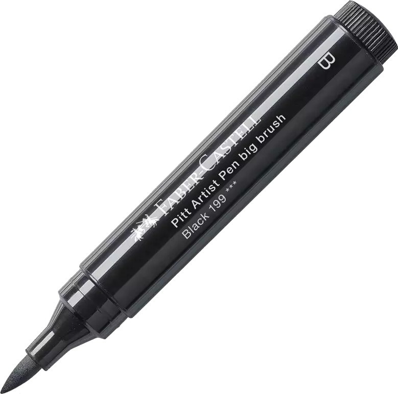 ����� ������ � ���� ��� ����� Faber-Castell - �� ������� Pitt Artist Pens - 