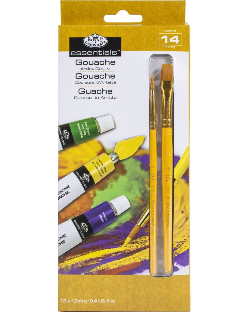 ���� ��� Royal & Langnickel - 12 ����� x 12 ml + 2 �����  - 